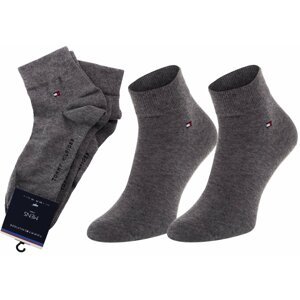 Férfi zokni Tommy Hilfiger Tommy_Hilfiger_Socks_342025001758_2Pack_Grey