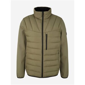 Khaki Mens Quilted Jacket Tom Tailor Denim - Men