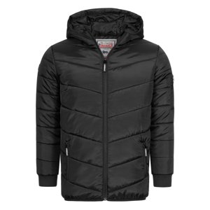 Férfi dzseki Lonsdale 117341-Black