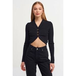 Dilvin Cardigan - Black - Fitted