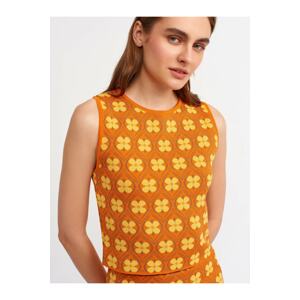 Dilvin Sweater - Orange - Regular fit