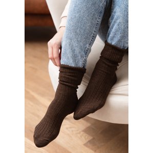 Socks 044-004 Brown Brown