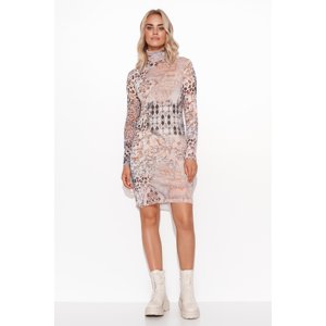 Női ruha Makadamia Makadamia_Dress_M765_Mesh_36