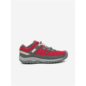 Grey-Red Women's Outdoor Shoes Keen Targhee Sport - Women