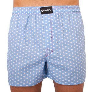 Men's shorts Emes stars on light blue