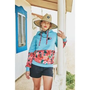 Femi Stories Woman's Sweatshirt Kenta Mexican Roses