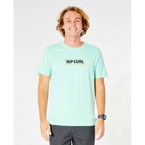 T-Shirt Rip Curl BIG MUMMA ICON TEE Washed Aqua