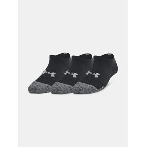 Under Armour Socks UA Heatgear 3pk No Show Yth-BLK - unisex