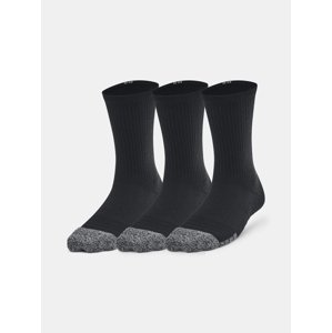 Under Armour Socks UA Heatgear 3pk Crew Yth-BLK - unisex