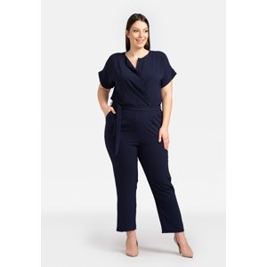 Női szett Karko Karko_Jumpsuit_Q229_Navy_Blue