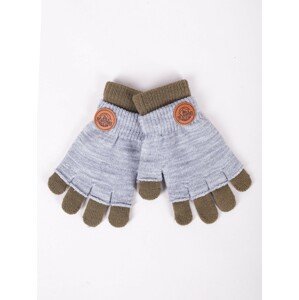 Yoclub Kids's Gloves RED-0242C-AA50-004
