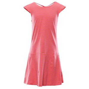 Children's cotton dress ALPINE PRO REATO magenta