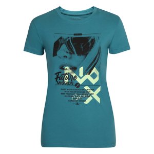 Women's T-shirt nax NAX SEDOLA teal variant pe