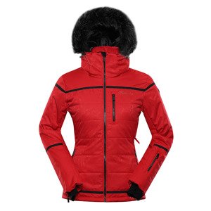 Ladies Ski Jacket with Membrane PTX ALPINE PRO KORA dk.red