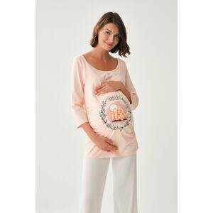 Dagi Pink Maternity T-shirt