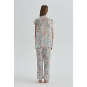 Dagi Pajama Set - Ecru - Floral