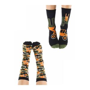 mshb&g Up Dozer Boys 2 Pack Socket Socks Set