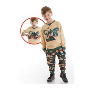 Denokids Camping Boys Tracksuit Set