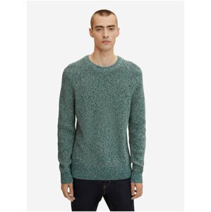 Green Men's Annealed Basic Sweater Tom Tailor - Men