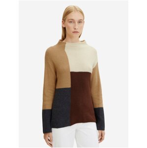 Női pulóver Tom Tailor Color Block