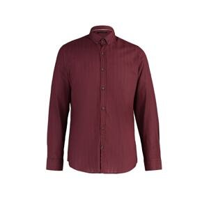 Trendyol Shirt - Bordeaux - Slim fit