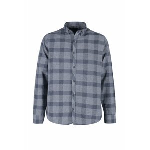 Trendyol Shirt - Blau - Regular fit
