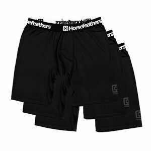 3PACK Men's Boxer Shorts Horsefeathers Dynasty long (AM195A)