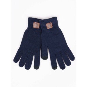 Yoclub Man's Men's Touchscreen Gloves RED-0219F-AA50-006 Navy Blue