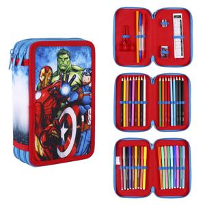 PENCIL CASE WITH ACCESSORIES AVENGERS