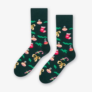Christmas Tree Socks 078-163 Green Green