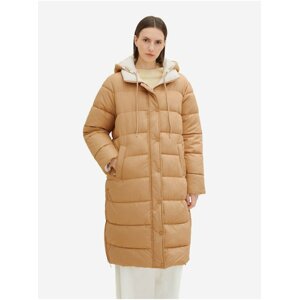 Beige Women's Winter Quilted Double-Sided Coat Tom Tailor - Women