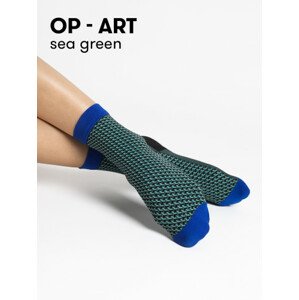 Fiore Woman's Socks Op-Art