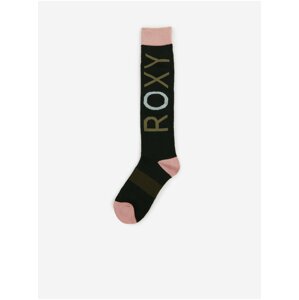 Pink and Black Womens Socks Roxy - Women