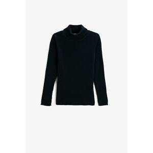 Koton Sweater - Dark blue - Relaxed fit