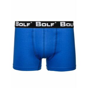 Stylish men's boxers 0953 - light blue,