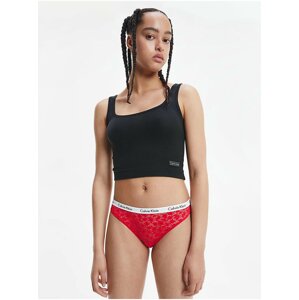 Red Women's Lace Panties Calvin Klein Underwear - Women