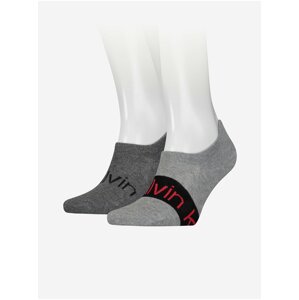 Set of two pairs of gray men's socks Calvin Klein Underwear - Men