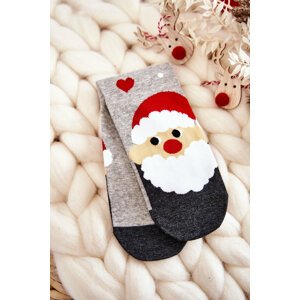 Women's Christmas Socks With Pattern Nicholas the Grey