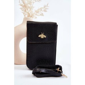 Small wallet with ornament black Neliss