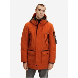 Orange Men's Winter Hooded Jacket Tom Tailor - Men