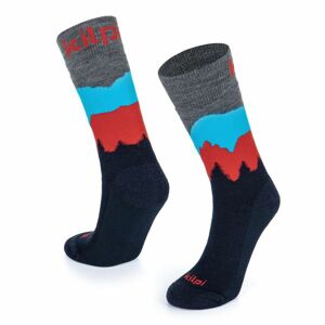 Black unisex merino wool socks Kilpi NORS-U