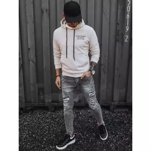 Men's ecru sweatshirt Dstreet