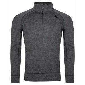 Dark grey men's wool thermal T-shirt Kilpi JAGER