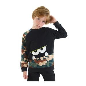 Mushi Sweatshirt - Black - Regular fit