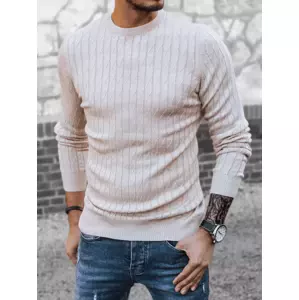 Beige men's sweater Dstreet