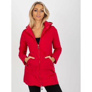 Női kabát Fashionhunters Red