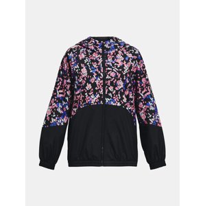 Under Armour Jacket Woven FZ Jacket-BLK - Girls