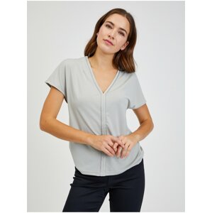 Light gray women's T-shirt ORSAY - Women