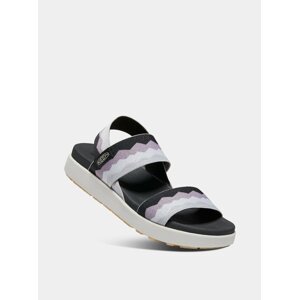 Black and gray women's sandals Keen