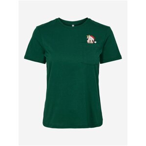 Green Women's Christmas T-Shirt ONLY Disney - Women